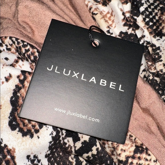 JLUXLABEL One-Shoulder Cobra Print Veda Bodysuit - Picture 5 of 5